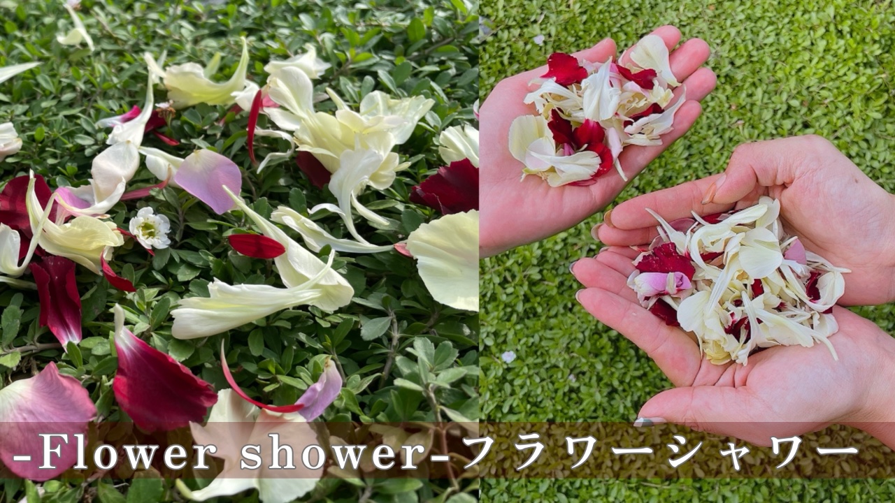 フラワーシャワー